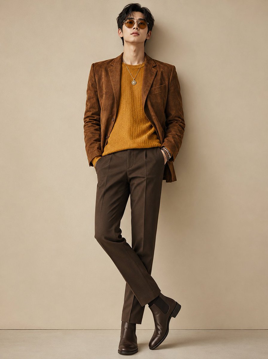 Modern Korean Men's Fashion Editorial
