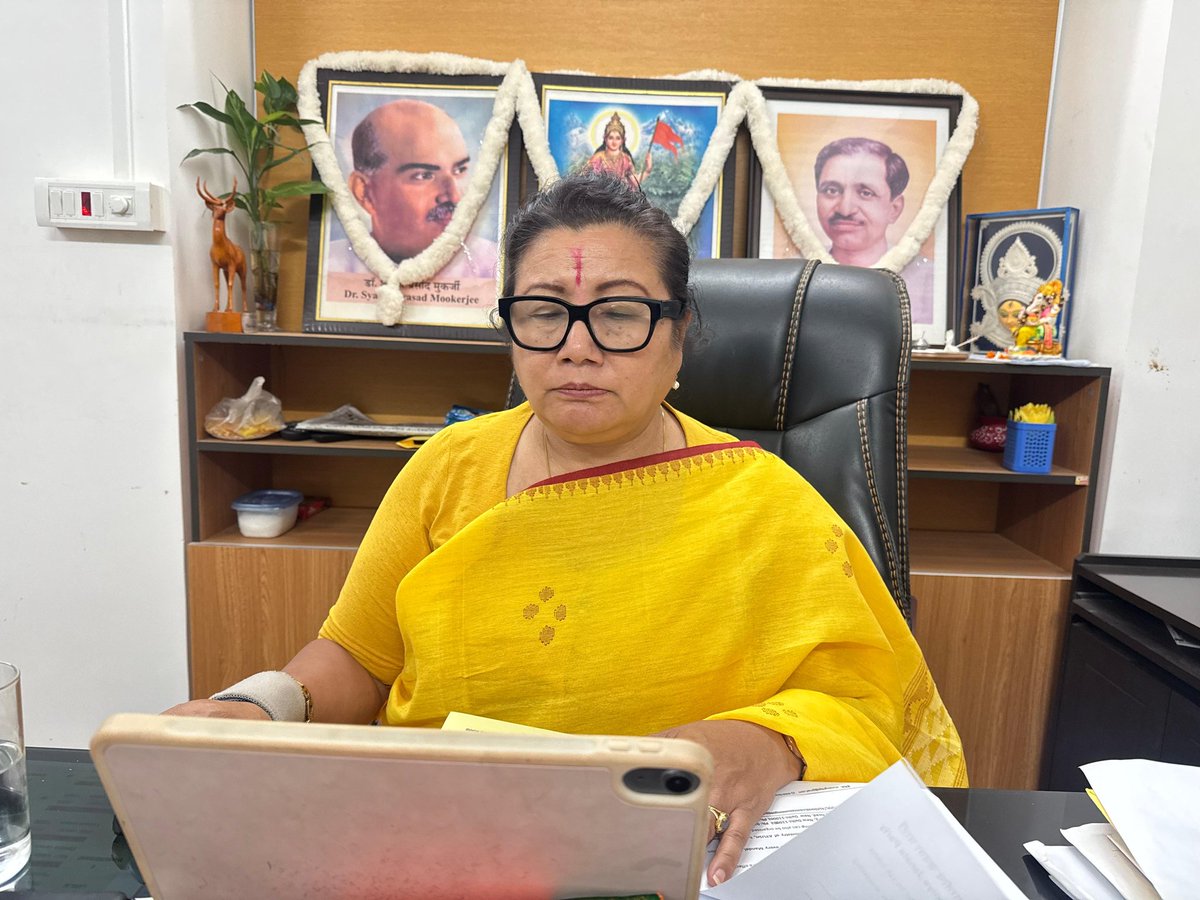 Adhikarimayum Sharda Devi tweet media