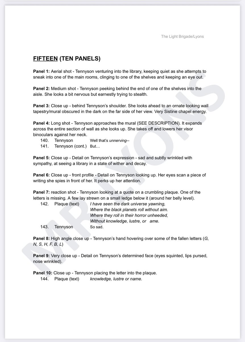 mrlyonswriter's tweet photo. THE LIGHT BRIGADE - Demo Script - Part 4
Read the full script on the website.

#comicbooks #superhero #newcomic #comicwriter #comicbooklovers #feed #gothic #superhuman #originalwriter #comics #x #writing #eldritch #newtalent #comics #script #smallbusiness #yp #writersonx https://t.co/0qdSCtPpvS