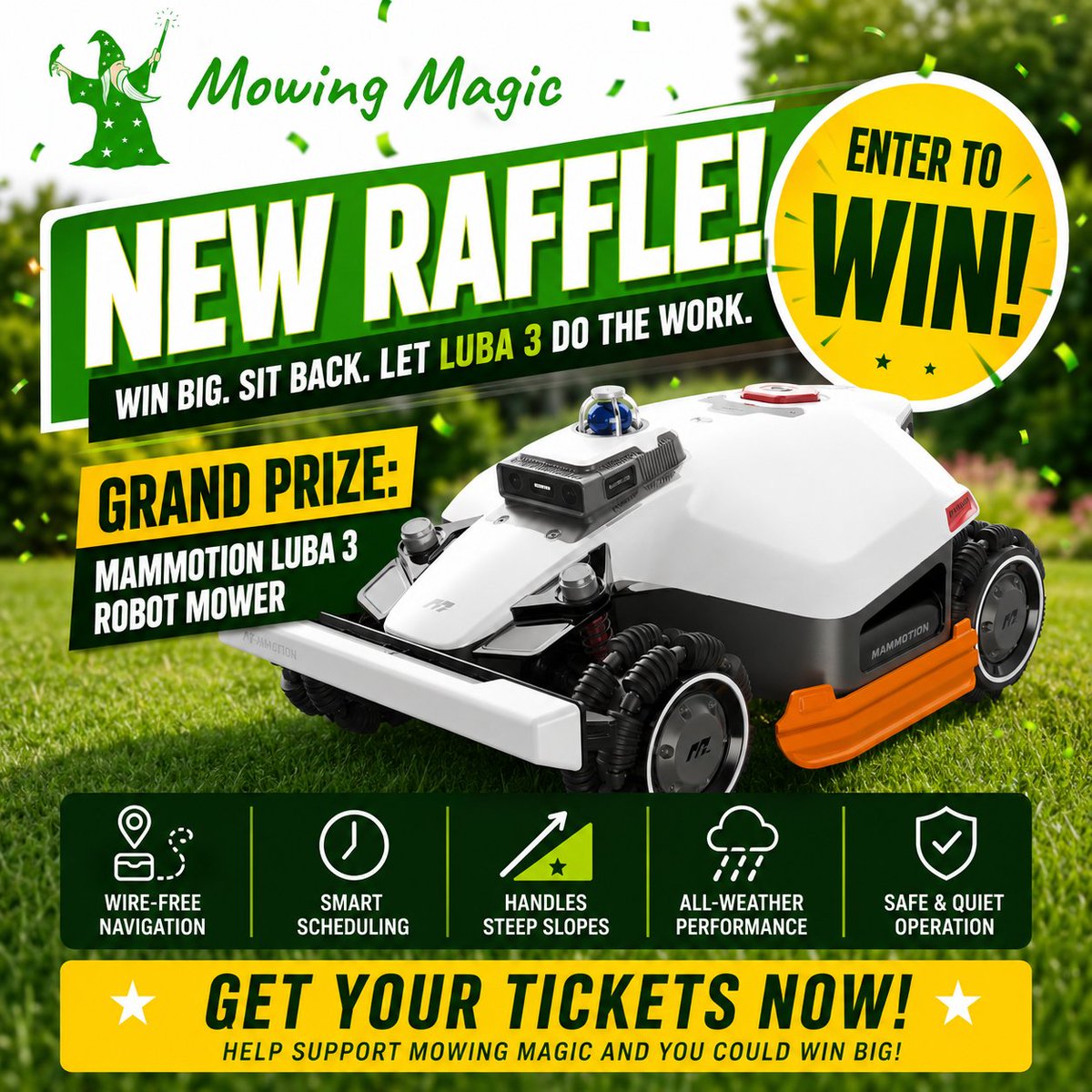 Mowing Magic tweet media