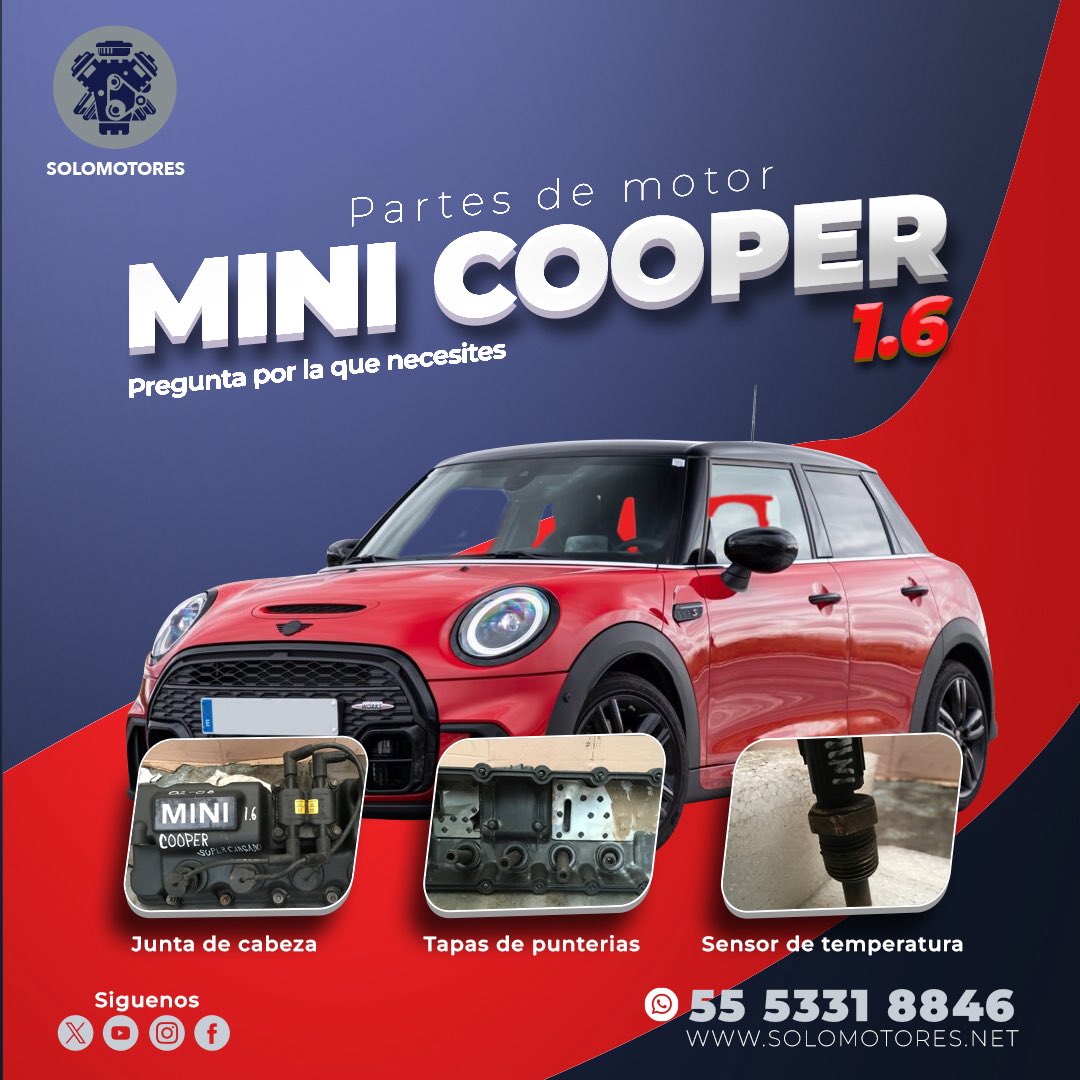 solomotores's tweet photo. Partes de motor como cabezas, cigüeñales, monoblocks, árboles, bielas, etc. Refacciones para armar motor, juntas, anillos, metales, bomba de aceite, kits de distribución, etc. 

Envíos a cualquier parte de la república. 
Aceptamos tarjetas de crédito. 

https://t.co/SYCz2AYRGp https://t.co/kirzfpeSsd