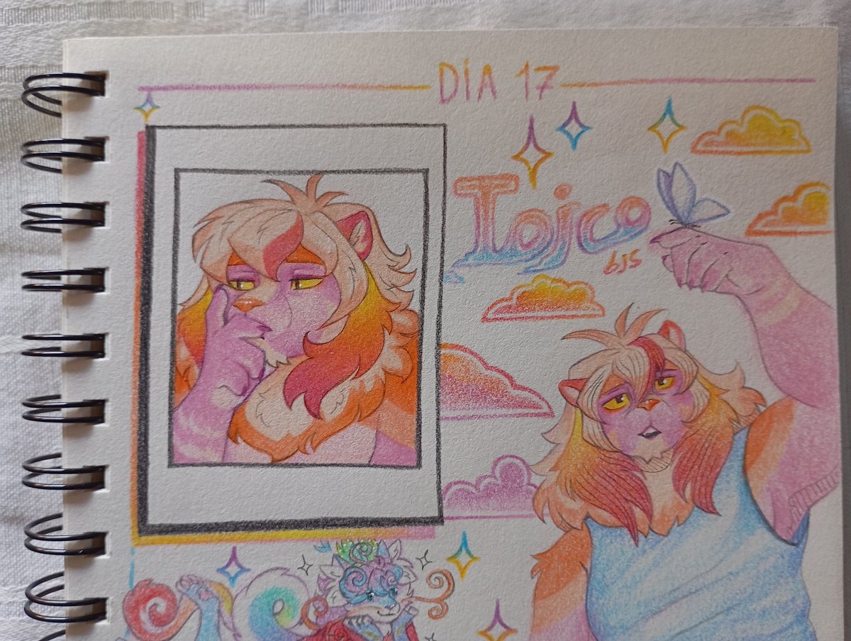 Le_Kitty_Skie's tweet photo. Dia 17 desenhando meus amigos em meu Sketchbook

Toicobis ☁️🌄🦁 https://t.co/5AHGhjlm75