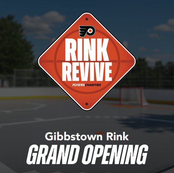 FlyersCharities's tweet photo. Through Rink Revive, Gibbstown, NJ, is opening a freshly rebuilt ball hockey rink! This rink will serve as a community play space and will host Learn to Play Ball Hockey starting on May 30!

Join us to celebrate the grand opening today!

⏰ 4:30 PM
📍61 N. School Street, Gibbstown, NJ