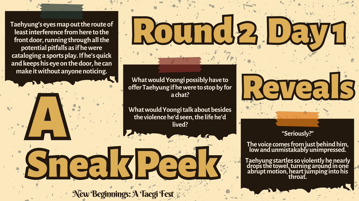 festtaegi's tweet photo. If you're yet to get around to reading our #Taegi reveals from last weekend's Round 2, here's a sampler of our Round 2 Reveals: Day 1 https://t.co/WHysyP9l85