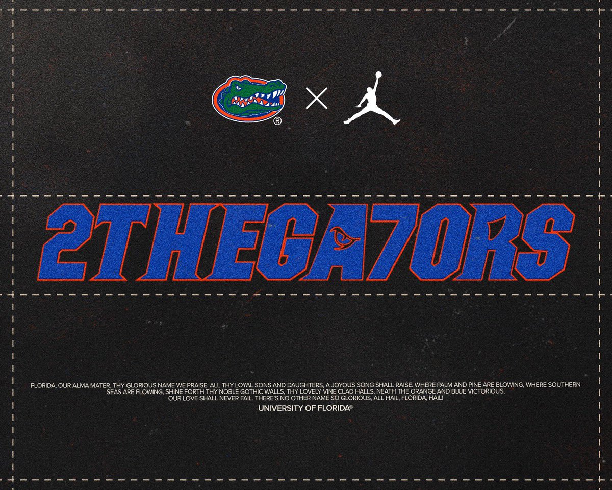 CodyCollinsUF's tweet photo. Best in Florida play at FLORIDA!! #2THEGA7ORS 🐊🐊🐊 https://t.co/Z8eWlc9Orf