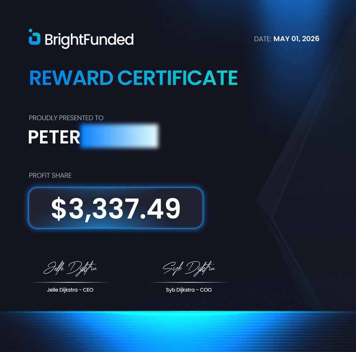 BrightFunded tweet media