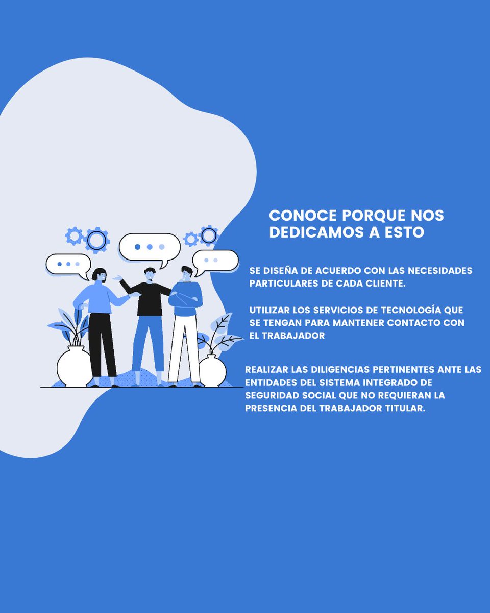 Helpprosas's tweet photo. ¿Sientes que los trámites y la gestión de personal te quitan tiempo para hacer crecer tu negocio? 🕒💼

En HELPPRO SAS diseñamos soluciones externas a la medida para que delegues tus procesos en especialistas, maximizando tu productividad.

📲 ¡Contáctanos hoy mismo y empecemos https://t.co/YYmzZd8z9z
