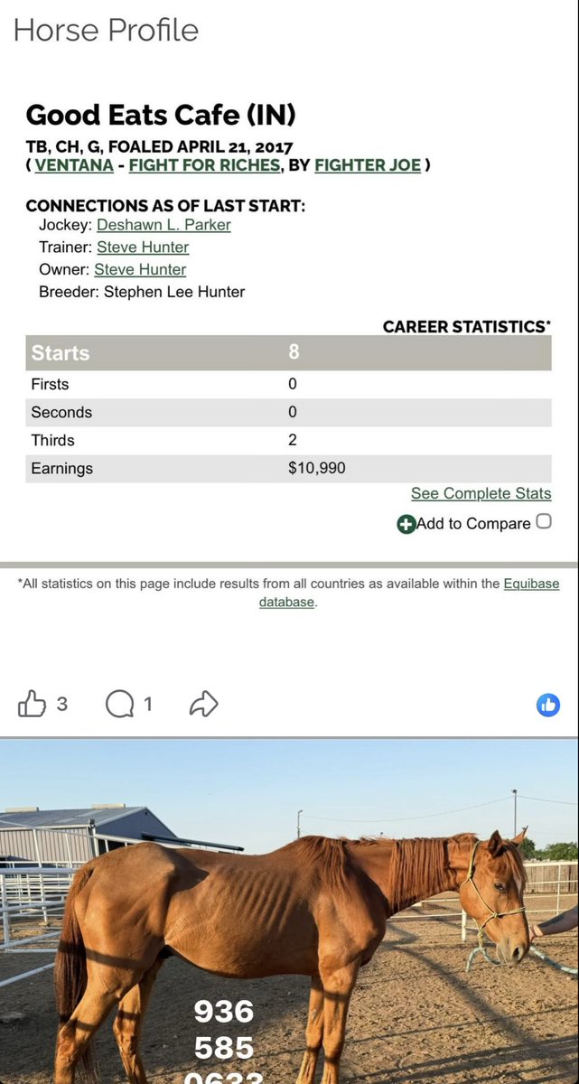 OTTB Sonny Woods tweet media