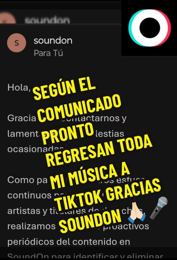EDUARJAM's tweet photo. SEGÚN EL COMUNICADO PRONTO REGRESAN TODA MI MÚSICA A TIKTOK GRACIAS #SOUNDON #TIKTOKMUSIC 
☝🏻 Y RECUERDEN MI GENTE MUY PRONTO TERCER MATERIAL Y ÁLBUM DISCOGRAFICO DE
 #eduar_jam_el_extrovertido #e_j_récords RECUERDEN SUSCRIBIRSE A TODAS MIS REDES SOCIALES Y AQUI MISMO https://t.co/DUewO4UqiP
