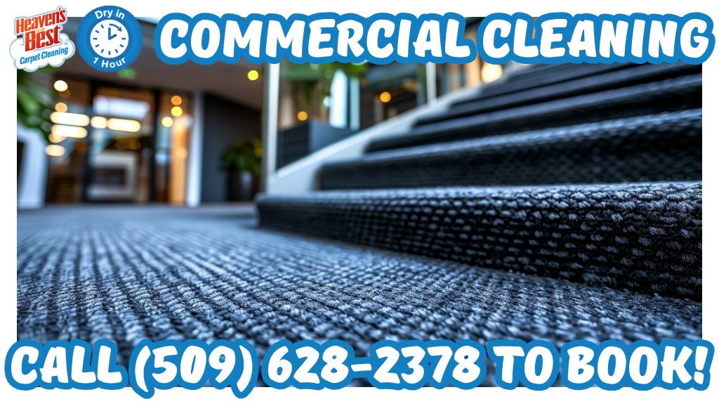 HeavenTri's tweet photo. Our expert cleaning services not only remove stubborn stains but also tackle high-traffic areas, ensuring a pristine and welcoming environment for your employees and clients. 🤝 Revitalize your business space with Heaven's Best commercial carpet cleaning! https://t.co/YckZha1GAF