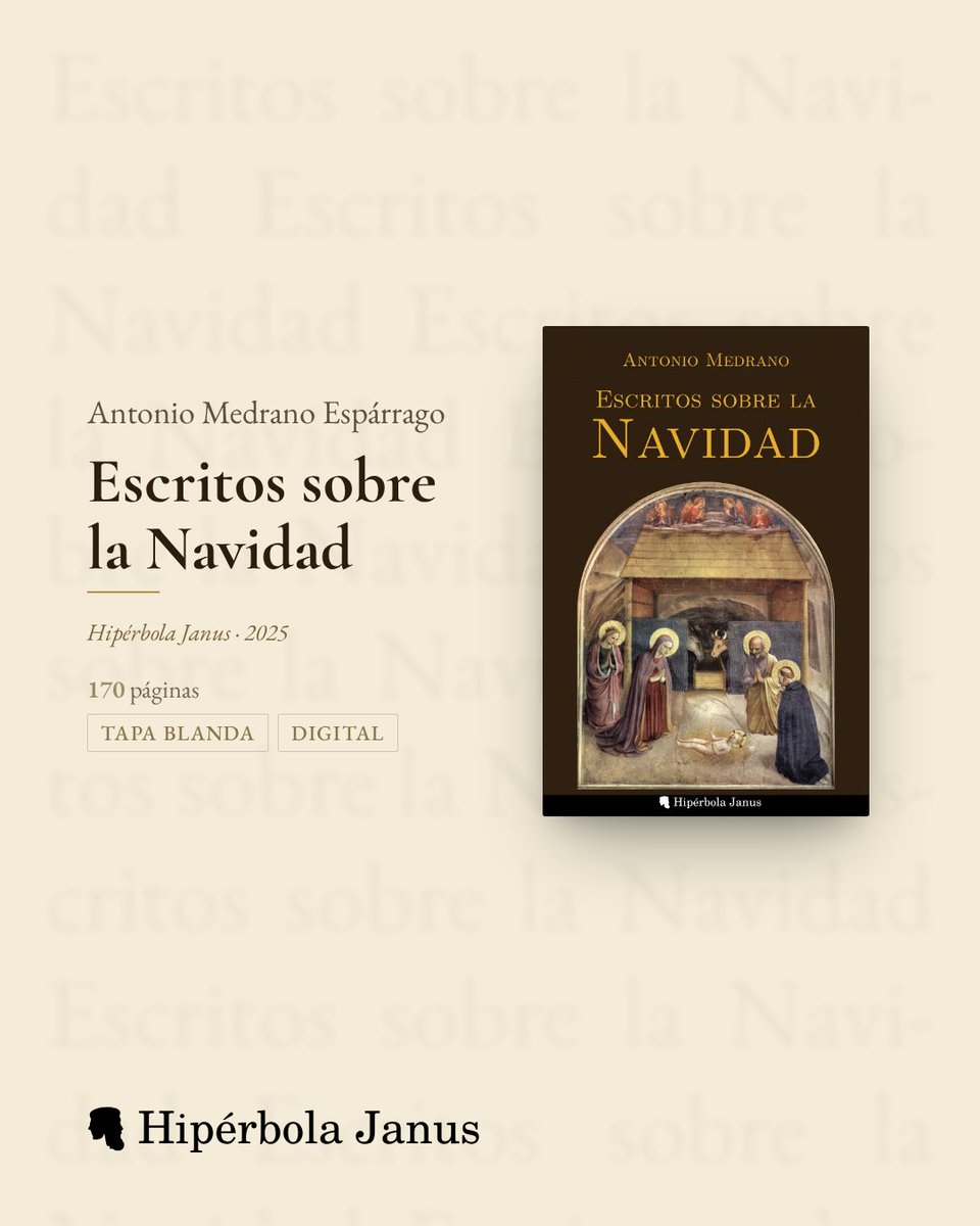 HiperbolaJanus's tweet photo. «El humilde y regio pesebre del Portal de Belén es el nido interior en el que se incuba la semilla crística y solar que habrá de hacer eclosión en tu vida»
— Antonio Medrano Espárrago
#Humilde #Regio #Pesebre #Cristo #PortalDeBelén https://t.co/RiNp03u4Dg