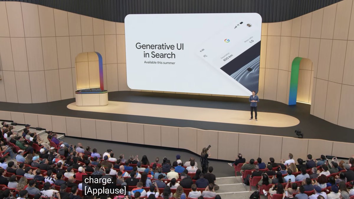 jrpj2010's tweet photo. #GenerativeUI in Search

��ラックホール解説を検索すると
リアルタイムで対話ビジュアルを作る！
Google検索しただけで、VibeCodingアプリをポン出しか
この速度でやってのけるのか
えらいこっちゃな時代だなぁ

#GoogleIO2026 https://t.co/kPzRzLR9gE