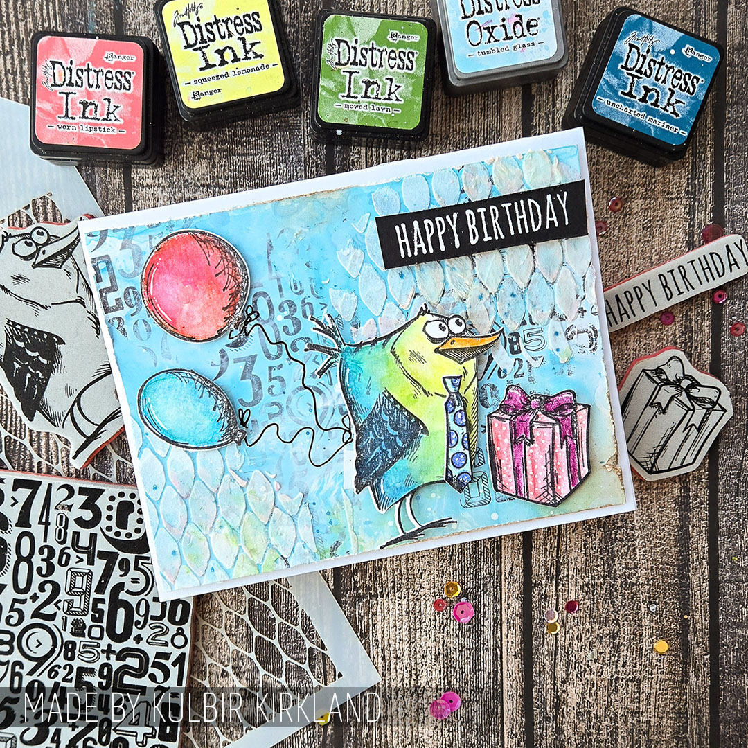 stampers_anon's tweet photo. Bright color + playful details ππ This fun birthday card by @luv2papercraft brings the quirky bird from #timholtzstamps CMS212 to life with layered texture + inky blends β¨
#timholtz #stampersanonymous #SACurations #handmadecards https://t.co/p4irUJbEFn