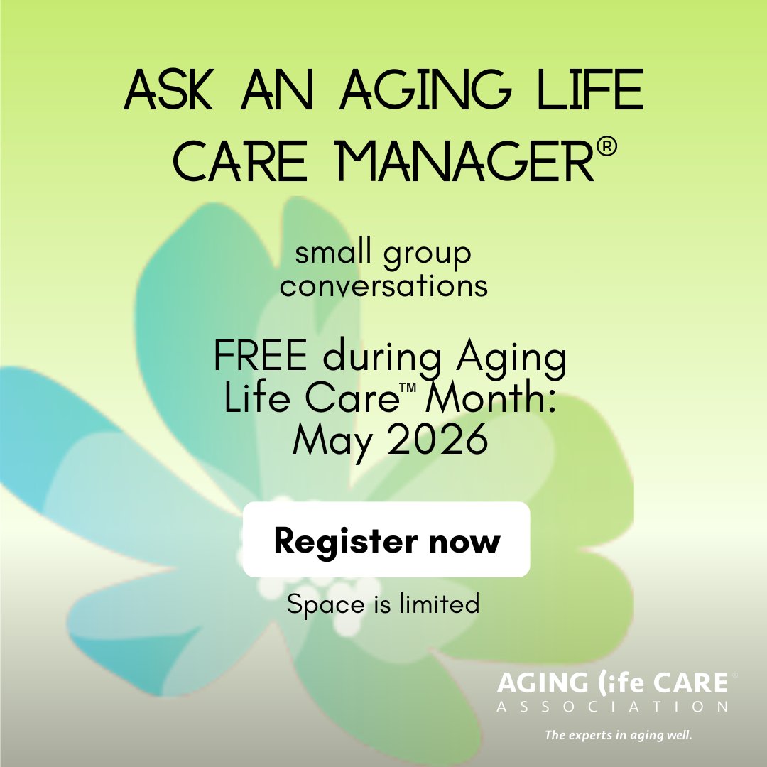 Aging Life Care Association (ALCA) tweet media