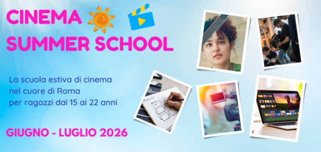sentieriselvagg's tweet photo. Cinema Summer School a Roma per ragazzi 15–22 anni:
esperienza estiva immersiva tra tutte le pratiche del set.
Percorso valido per PCTO e crediti universitari.
https://t.co/Ke8xs9y2wZ https://t.co/WjbT9YhvVy