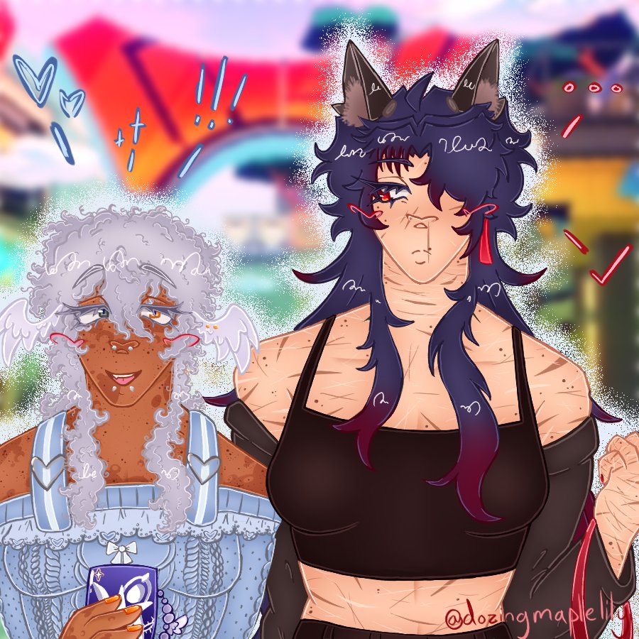 dozingmaplelily's tweet photo. Hey everyone.. another little advertisement for my commissions if you haven't seen them already! I currently have two slots open for my test commissions while I work on making different things for people to choose! Minimum price is $10 USD for them rn!
https://t.co/dsRQAHDEgo https://t.co/djxJtOHDGs