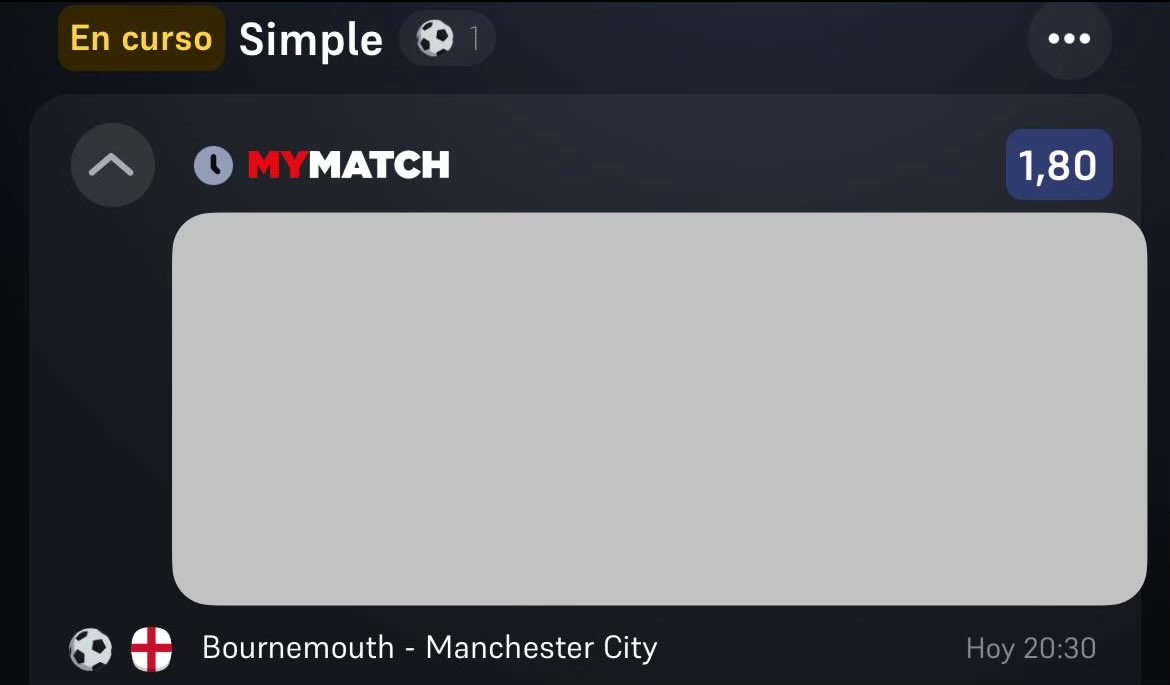 ModuleBets's tweet photo. Apuesta para el bournemouth vs manchester city ! Traemos una cuota 1.80 totalmente gratis en el link bio telegram !! La premier league es uno de nuestros mercados favoritos https://t.co/iwcDTXF0cu
