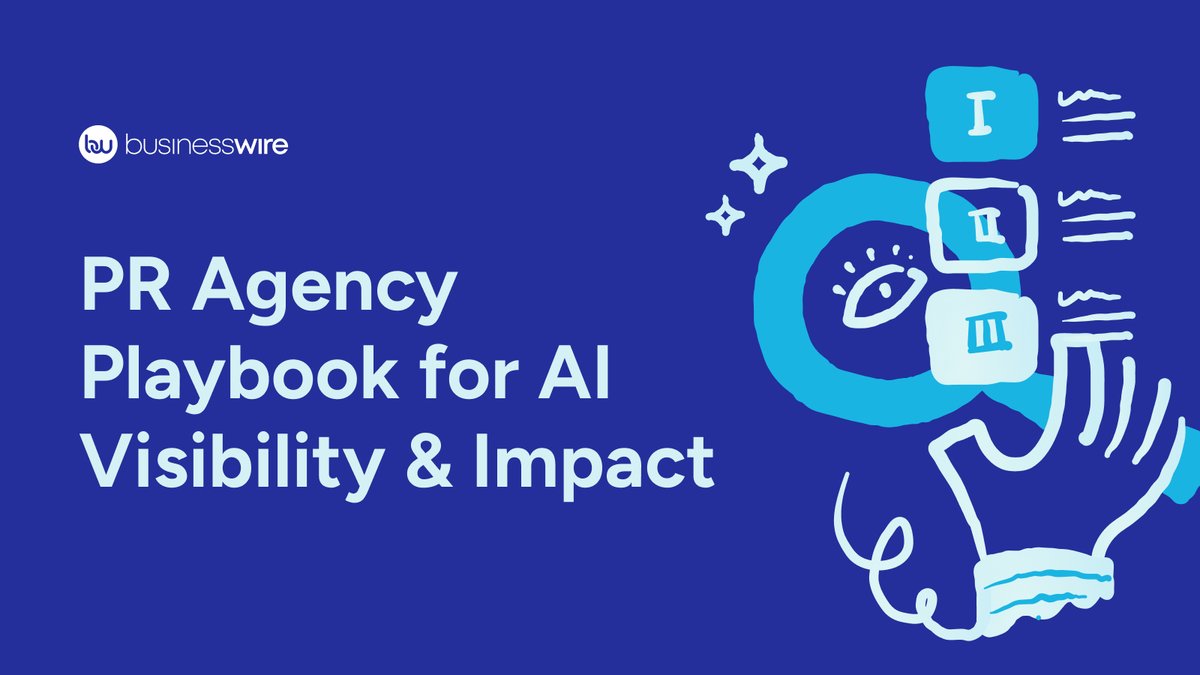 BusinessWire's tweet photo. Discovery happens long before a click. 

When PR agencies and newswires work together, brands are better positioned to show up where decision-makers are already searching, scanning, and sourcing information. https://t.co/wgxaMcDdfW

#PublicRelations #PRStrategy #DigitalPR #AIinPR #Visibility #PRAgency