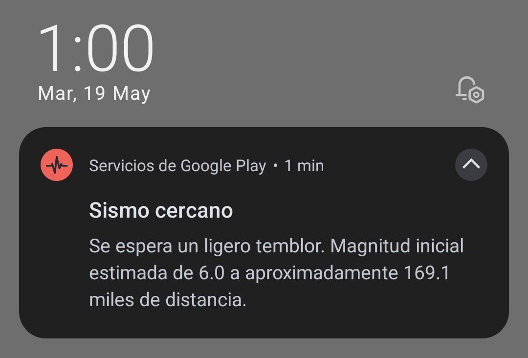bioenel23's tweet photo. El sistema me aviso justo en el momento, según dice q podría ser de 6.0 el temblor
#Lima
#Temblor https://t.co/f6NAeUOkBw