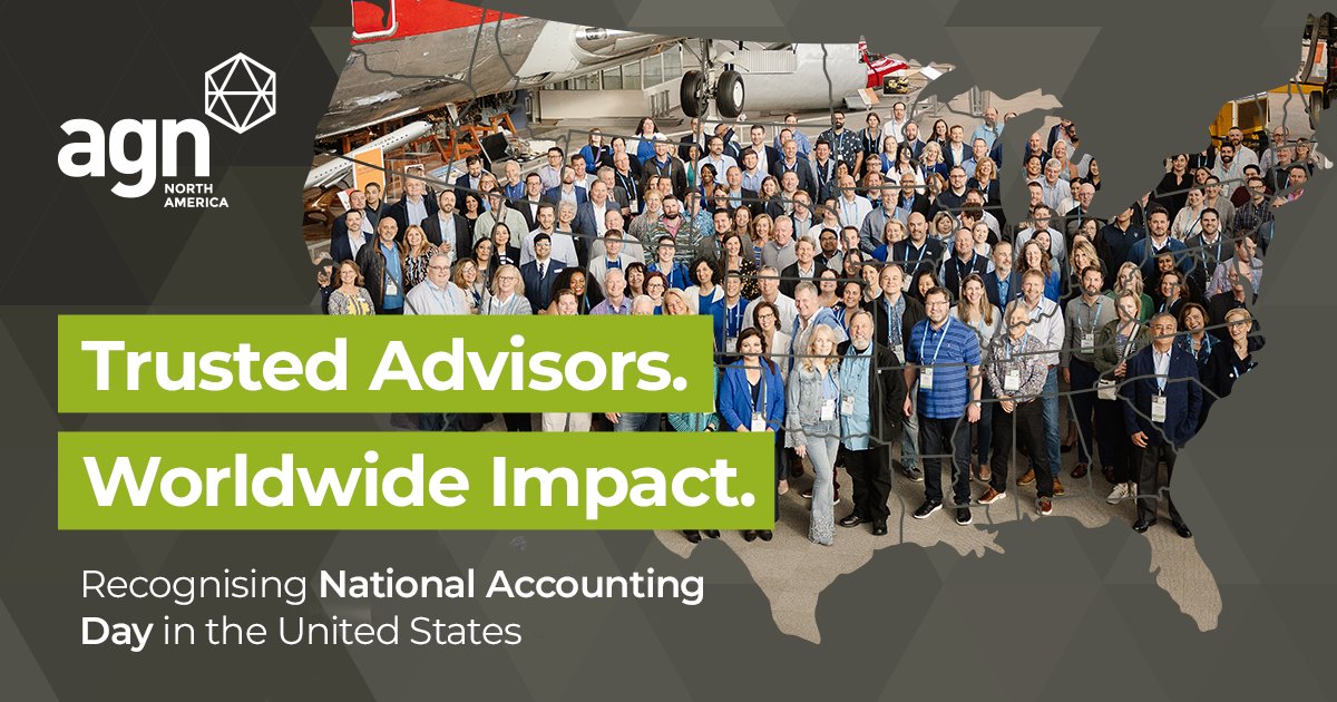 AGNIntl's tweet photo. Happy #NationalAccountingDay to the professionals whose expertise and advice help businesses and communities thrive. 
AGN proudly supports independent firms worldwide through collaboration, knowledge sharing, and strong relationships. 
Learn more: https://t.co/njhpH6q27q https://t.co/EKRg8PlIau