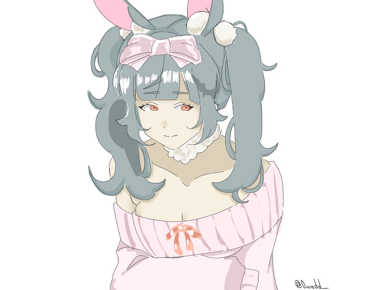 Curedd_'s tweet photo. FIRST POST?!?!?! WHAAA

here is a redesign of my oc juni. this isnt the final design just an idea :3
#digitalartists #anime #bunny https://t.co/BDIh7sbEg4