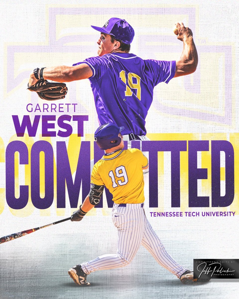 GFWest19's tweet photo. I am blessed to announce that I will be continuing my academic and athletic career at Tennessee Tech University. Thank you to my family, friends, teammates, and coaches for all the support throughout this journey.

@brewerhendrix @_Chrisleone @Elijah_Boyer7 @ReidStateLions @coachej6 @JoshuaHooten11 @DrivelineBB