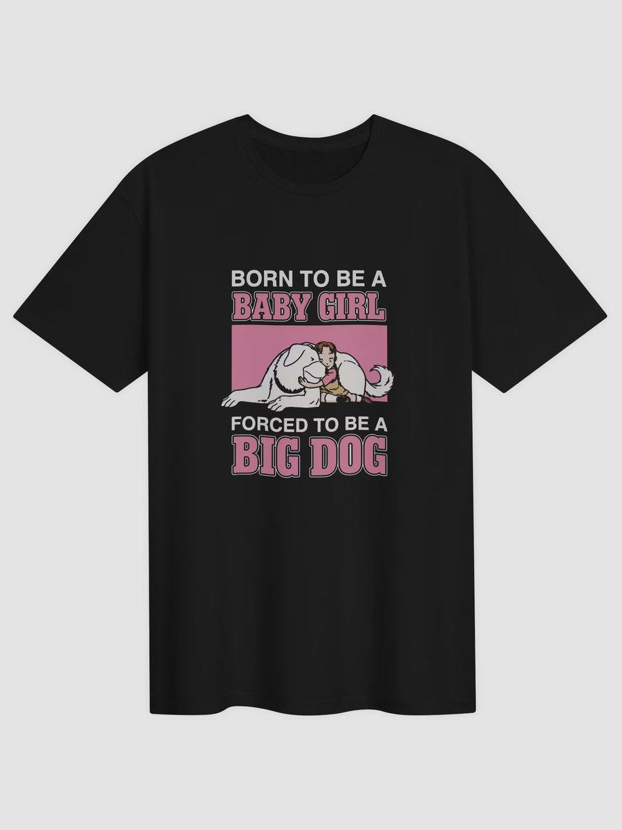4Num324235's tweet photo. Born To Be A Baby Girl Forced To Be A Big Dog Shirt

🔗Shop link: https://t.co/oKaU1zD8A2

#BornToBeABabyGirl #BigDogEnergy #FunnyStatementShirt #MemeStyleTee #SarcasticFashion #ViralGraphicTee #HumorApparel https://t.co/WCo0YKMiSt