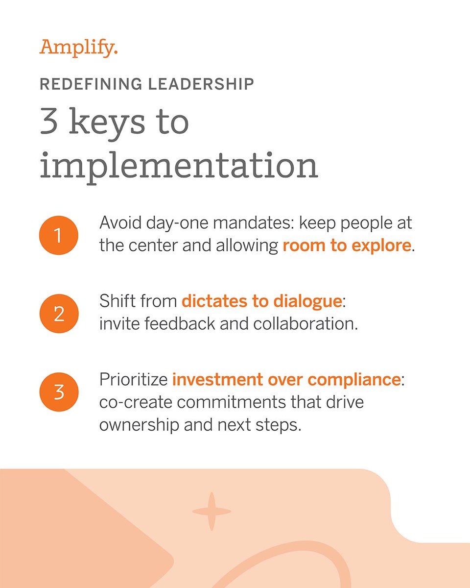 Amplify's tweet photo. “People are always the heart of everything you do. And if they’re not with you on the journey, you’ll hit roadblocks.” —Kristina Tucker, Richland School District

In this conversation on sustainable implementation, one thing was clear: people come first. Collaboration moves the work forward—and ownership makes it last.

🧡 Read the full story: https://t.co/Rhfd7XF2kV.