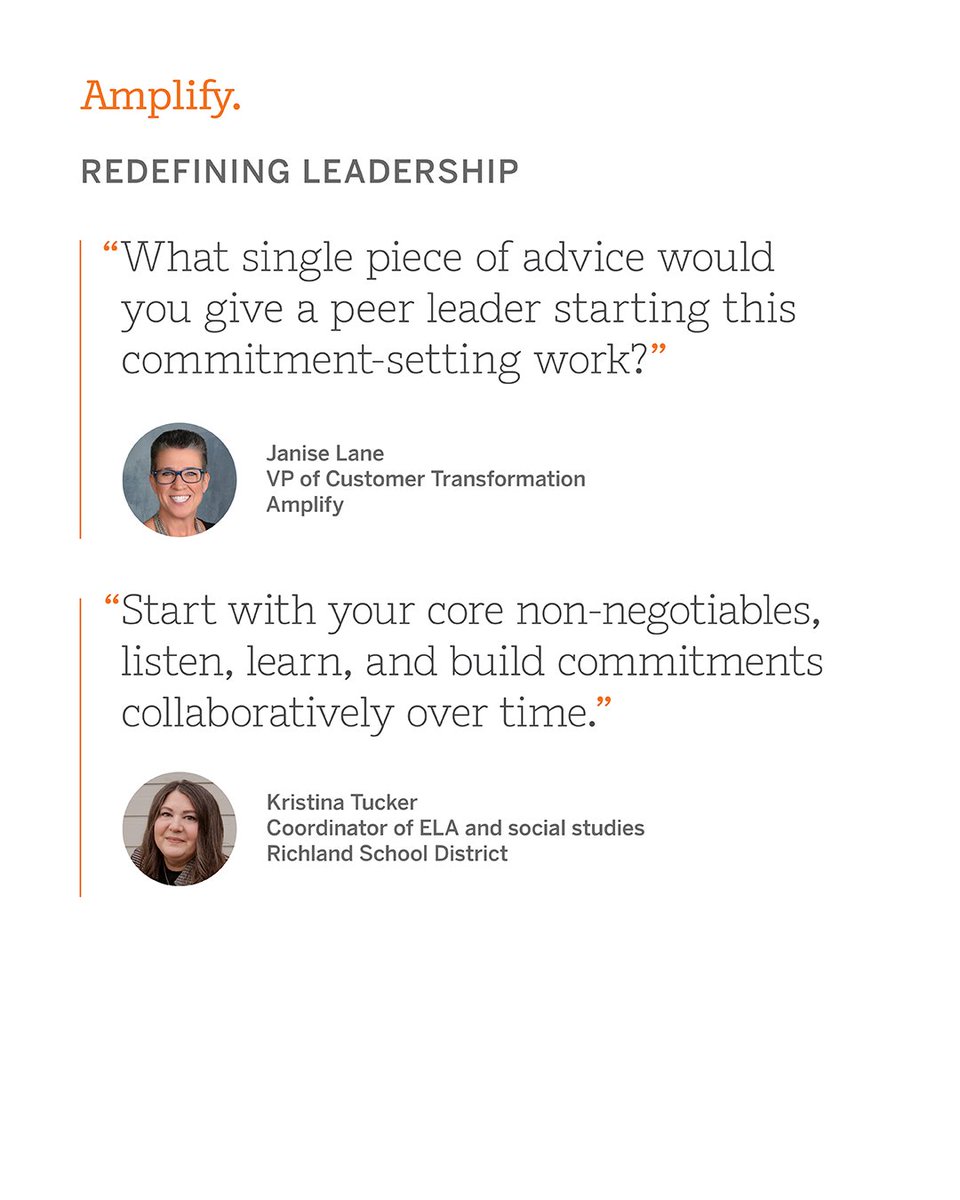 Amplify's tweet photo. “People are always the heart of everything you do. And if they’re not with you on the journey, you’ll hit roadblocks.” —Kristina Tucker, Richland School District

In this conversation on sustainable implementation, one thing was clear: people come first. Collaboration moves the work forward—and ownership makes it last.

🧡 Read the full story: https://t.co/Rhfd7XF2kV.