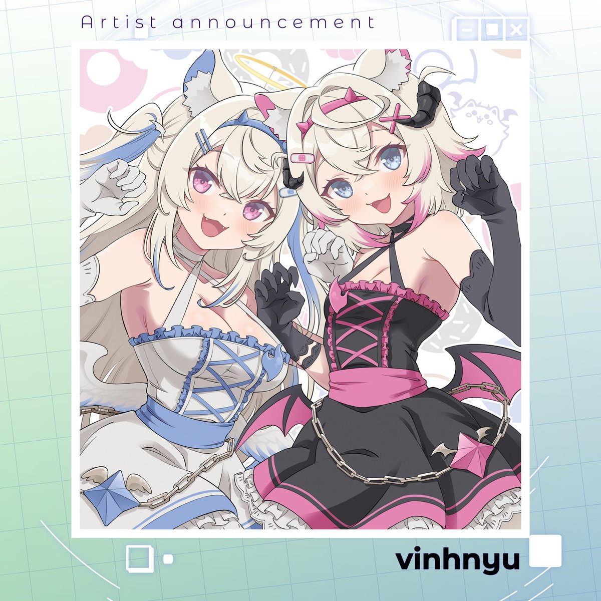 japexvtuberally's tweet photo. [Artist Announcement]
🌹@vinhnyu (from the doujin circle @Tsundereko_) will be part of the Stamp Rally!
🌹You can find the booth at Hall 6, N800
🌹They will have Fanbooks, trading cards, rubber mats, clearfiles, badges &amp; prints from Hololive! https://t.co/hrtxRukotR