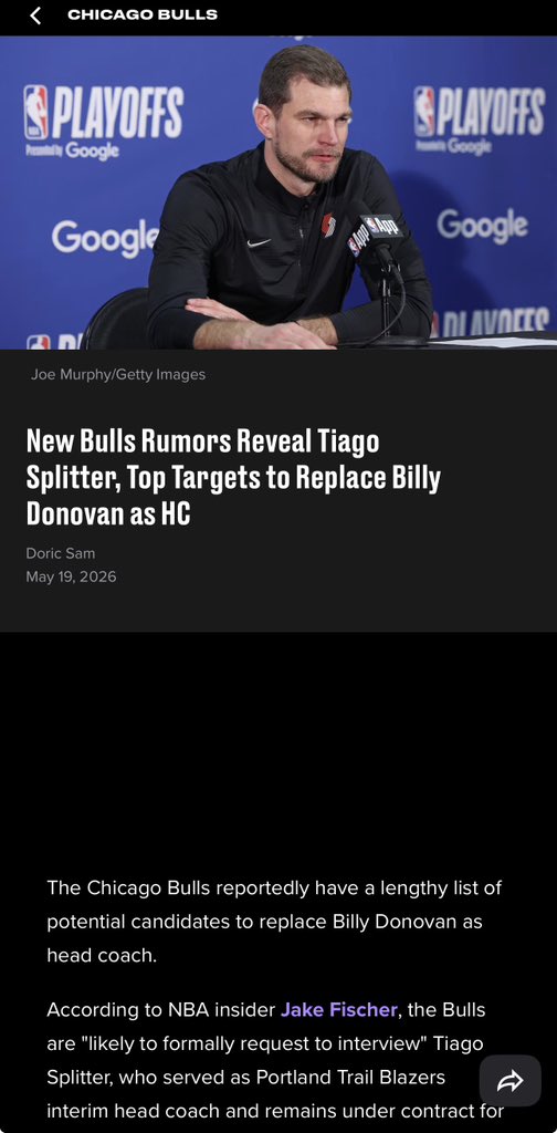3PointStansPod's tweet photo. Per Doric Sam of #BLEACHERREPORT @JakeLFischer named a few coaches who’ve been discussed as possible coaching candidates & some favorites of mine who I feel would help kick off the #BULLS rebuild & the start of with an amazing offseason! 

(BR Article Credit @doricsam83) 
https://t.co/nR4EyMoJb7

#LFG 
#SEERED