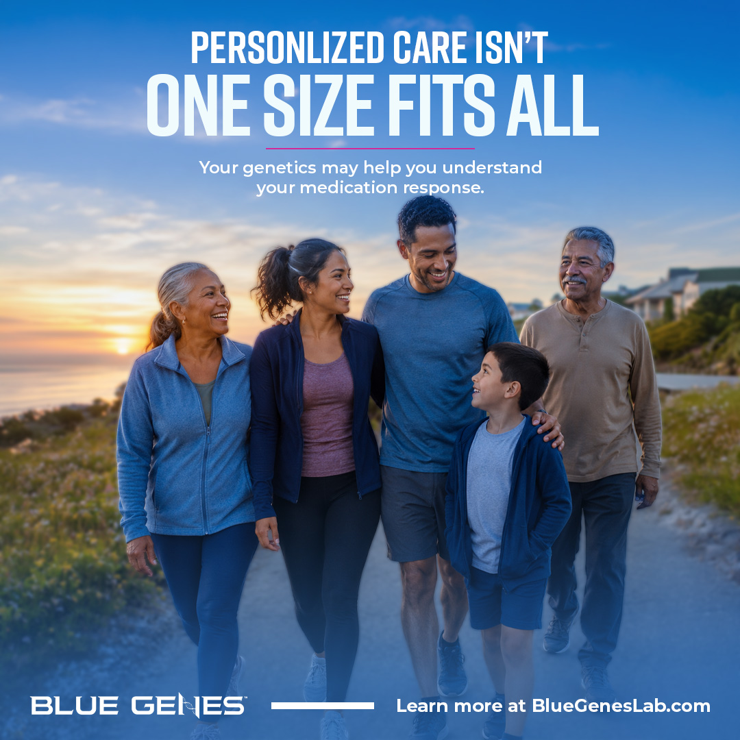 BlueGenes_Labs's tweet photo. Your genetics may help providers better understand medication response. 

Blue Genes supports more personalized care through pharmacogenetic insight. 

#BlueGenes #MedicationSafety #PGx #PrecisionMedicine https://t.co/fqfCJGxgIF