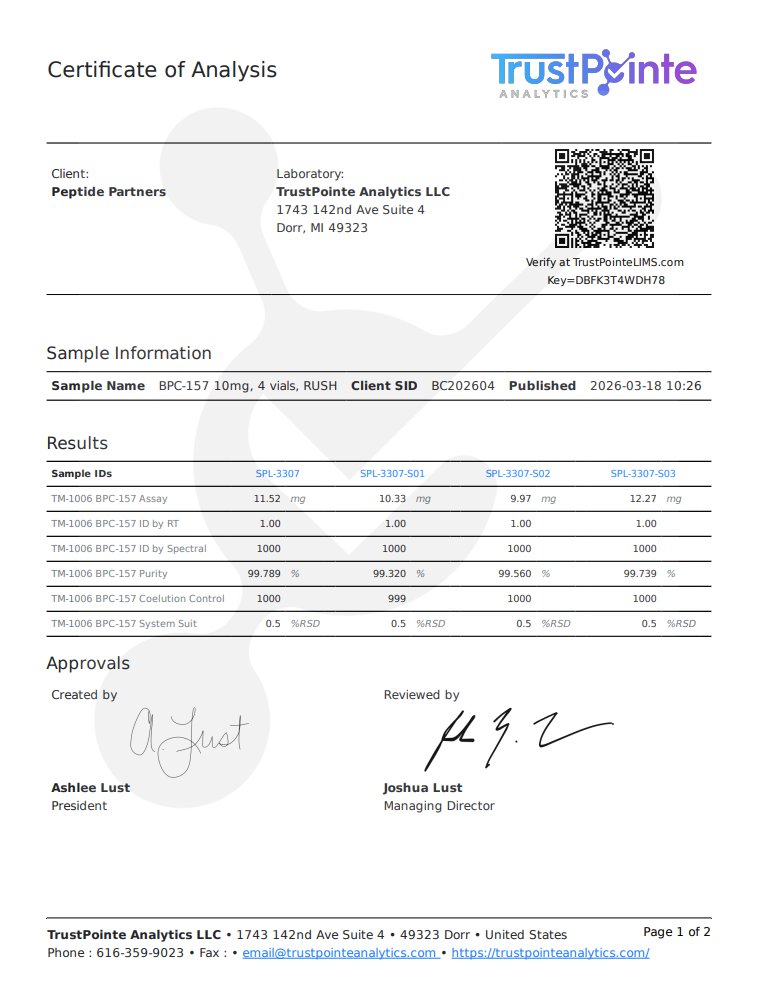 Peptide Partners tweet media