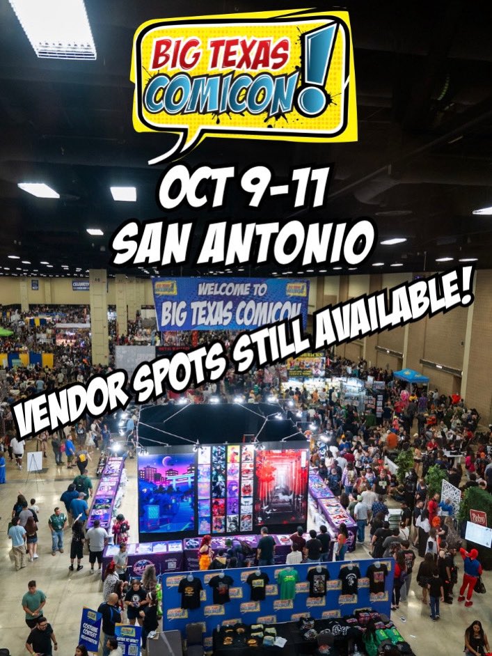 Big Texas Comicon tweet media