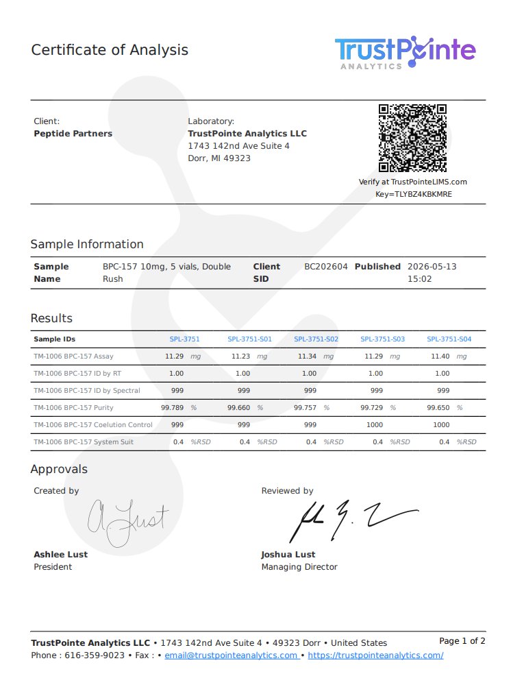 Peptide Partners tweet media