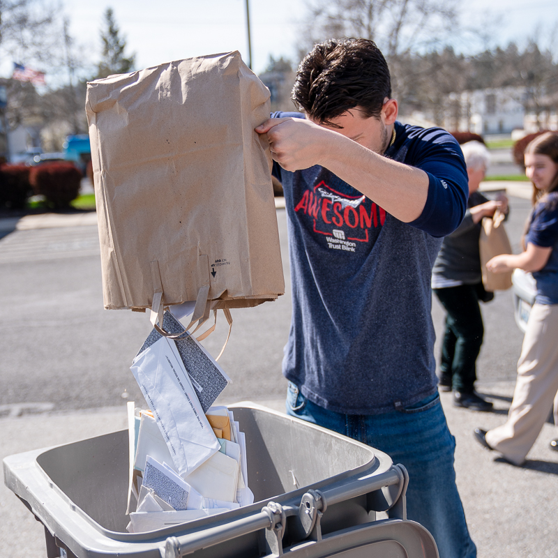 watrust's tweet photo. 🗂️ Shred Day is coming to the Treasure Valley — join us in Meridian

From Meridian and Eagle to Boise, Nampa, and Kuna, paperwork has a way of piling up. If you’ve been holding onto old bank statements, tax returns, or documents with personal information, this is a simple way to take care of it securely.

Join Washington Trust Bank for a free, community Shred Day at our Meridian Financial Center.

📍 3251 E. Presidential Dr.
Meridian, ID 83642

📅 Thursday, May 21, 2026
⏰ 9 a.m. – 12 p.m.

Bring a box of old bank statements, tax documents, medical bills, or any paperwork containing personal information, and we’ll handle the secure, on-site shredding for you. Shredding is available while space allows.

We’re proud to offer this free event as part of our ongoing commitment to helping Treasure Valley communities stay informed, secure, and protected.

Equal Housing Lender. Member FDIC.