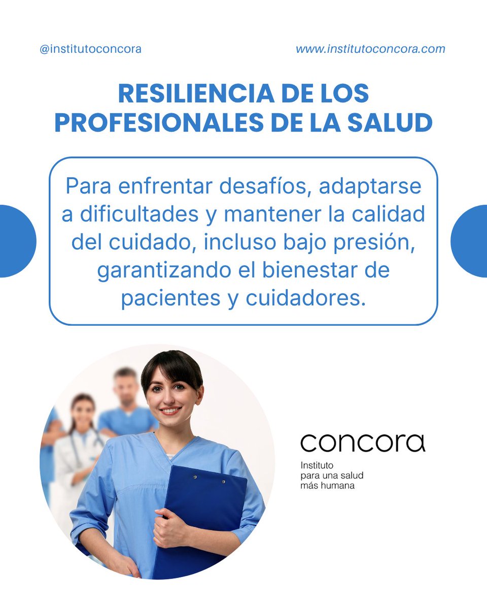 i_Concora's tweet photo. El ejercicio sanitario exige acompañar procesos difíciles y atender situaciones de alta demanda emocional.

Fortalecer recursos de regulación emocional y autocuidado ayuda a prevenir el desgaste y sostener una práctica más consciente y saludable.

#SaludMásHumana https://t.co/vN1Dhp57Zx