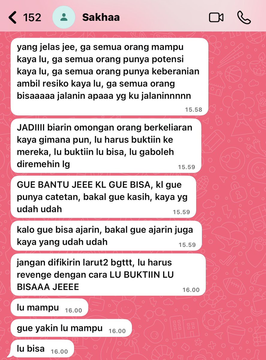 jasmintabina's tweet photo. sak makasih ya udh jadi satu satunya org yg paling bikin gue aman di kelas… ketika semua org gapercaya sama gue, lu selalu percaya sama guee, nanti gue buktiin kalo mereka salah ya!!! makasih udh ngebantuu guee instead of judging me☹️☹️ https://t.co/oZrz9MxL5F