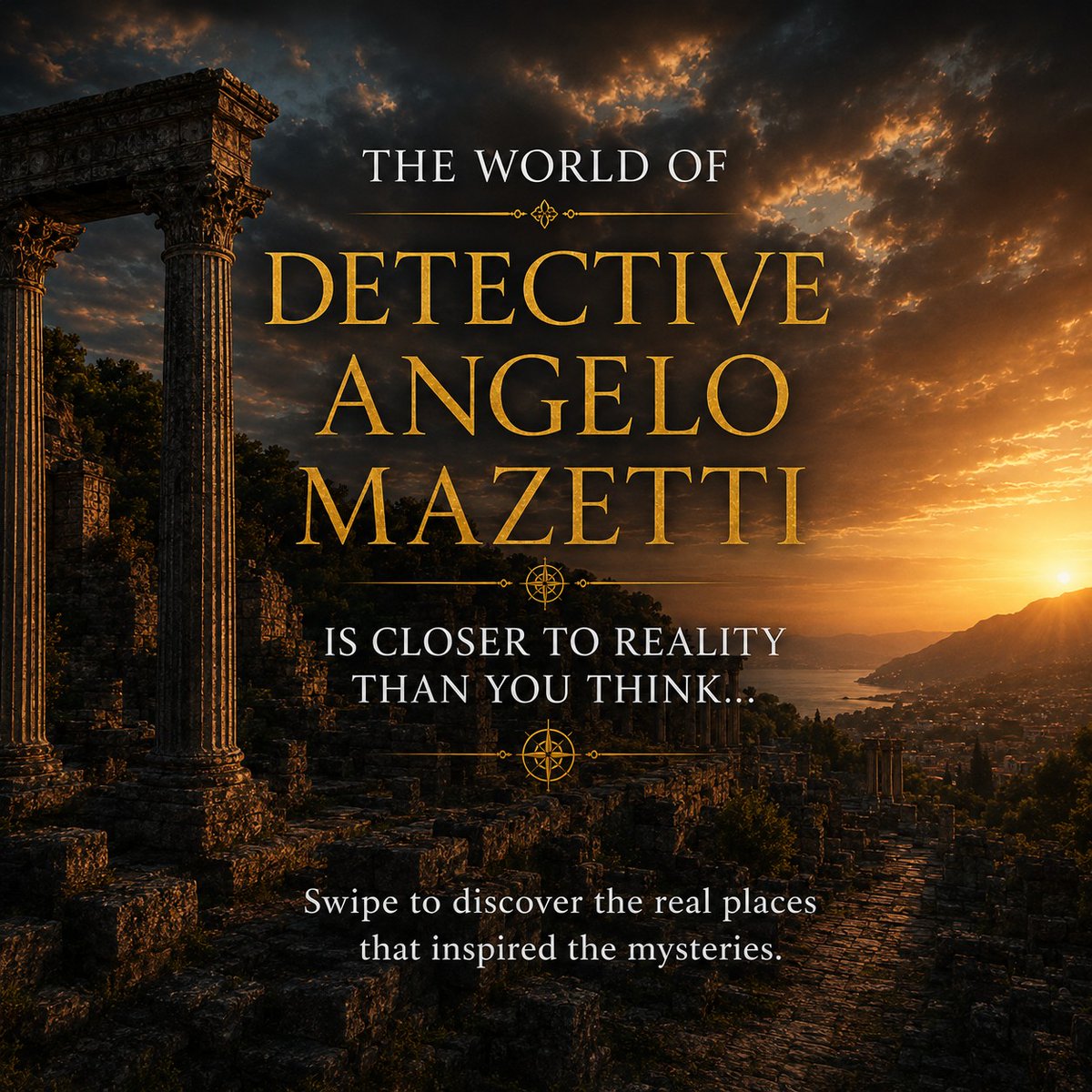 mdveachmap2022's tweet photo. Ancient ruins. Hidden chambers. Lost treasures beneath the Mediterranean.

The Detective Mazetti Series blends archaeology, history, and modern crime into a deadly search for the truth.

Join the hunt at https://t.co/jtaZ0s5rNp

📚 Agrippa’s Map
📚 The Trumpet’s Call

#DetectiveMazettiMysteries #HistoricalThriller #MysteryBooks #AncientSecrets #AgrippasMap #TheTrumpetsCall