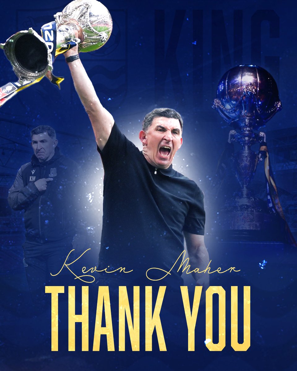 SUFCRootsHall's tweet photo. Southend United can confirm that Kevin Maher and members of his coaching staff, Darren Currie and Mark Bentley, will depart the Club following a review at the conclusion of the 2025/26 season.

Read more 🔽