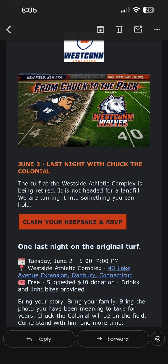 MidhatBM's tweet photo. Hey @BarstoolBigCat and @StevenCheah my college is removing the old turf with the old logo can try to swipe part of the retired mascot. https://t.co/Hd7yqgw7Pv