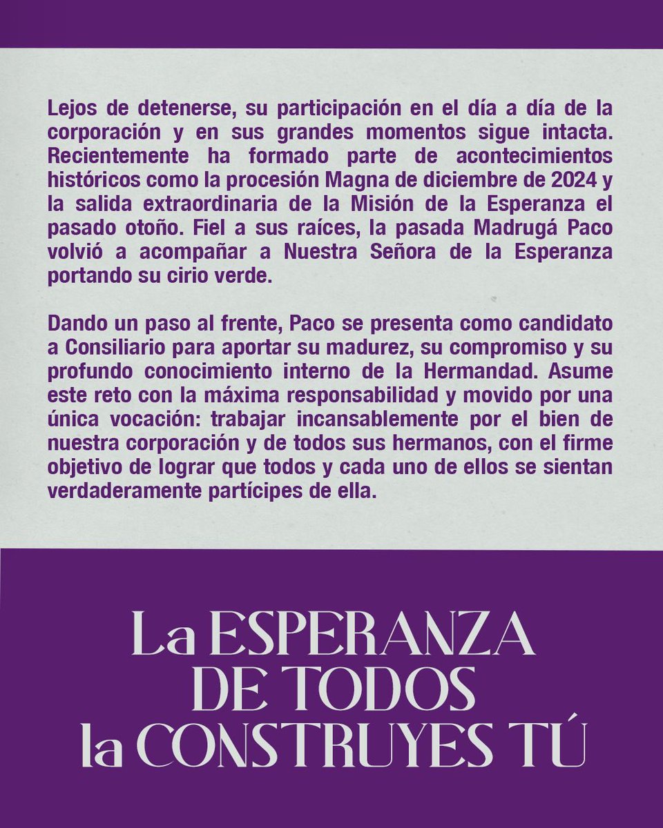 Candidatura Feliciano Fernández tweet media