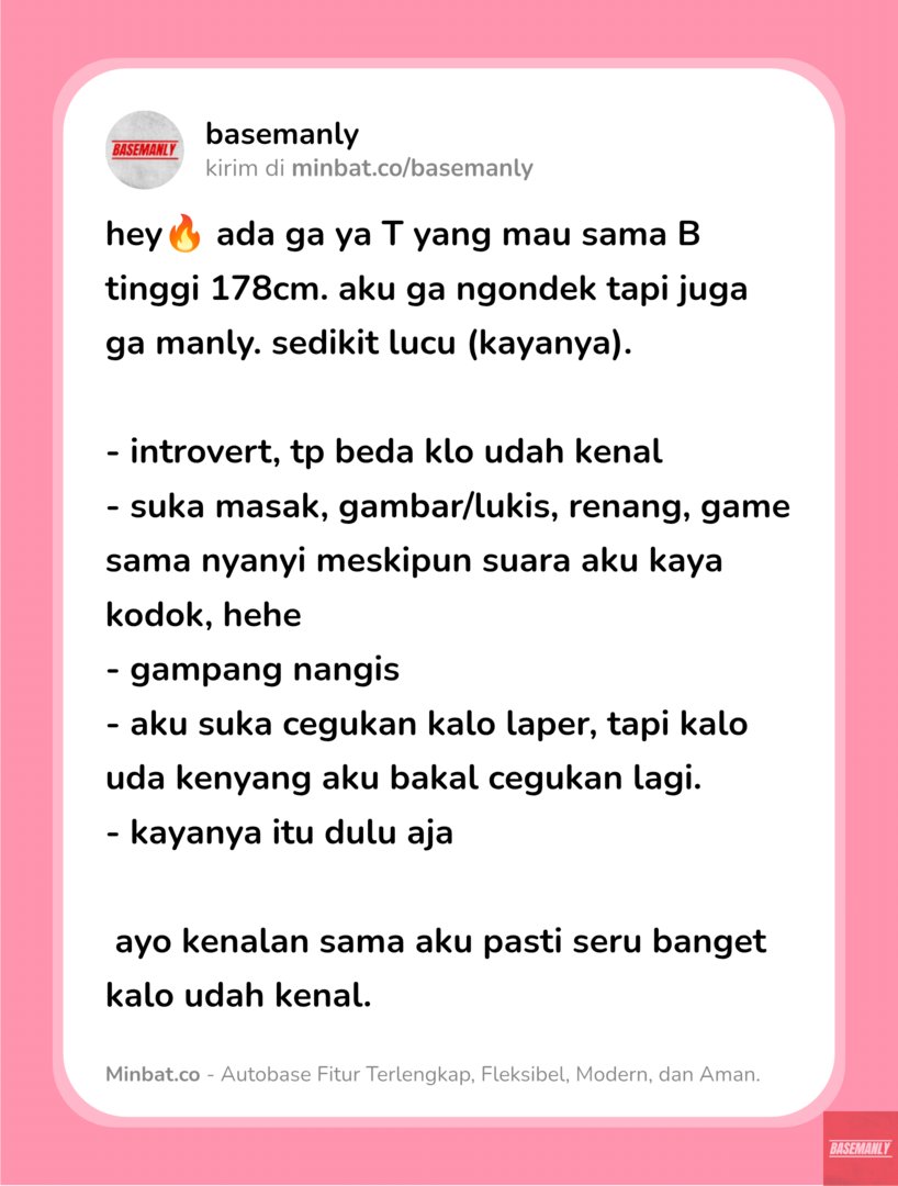 BUKAN BASE RATED tweet media