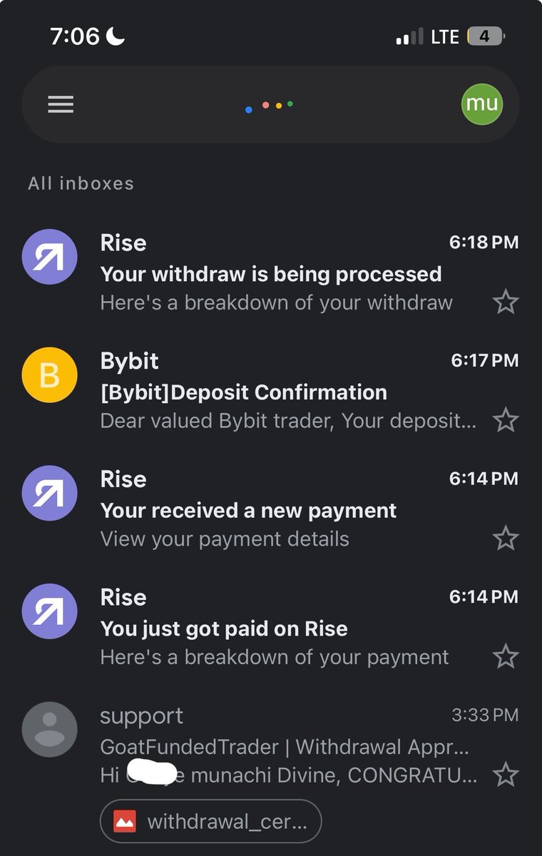 snrmuna's tweet photo. Just a 19 year old 
Payout with @GoatFunded received ❤️🦅 https://t.co/1jov9icrSz