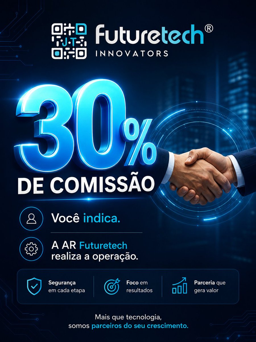 ARFuturetech's tweet photo. Muitas empresas poderiam oferecer Certificação Digital aos clientes, mas deixam de atuar por acreditar que precisam assumir toda a operação.

O parceiro indica, nós executamos.

✓ Acompanhamento das indicações
✓ Repasse mensal
✓ Materiais de divulgação

Gostaria de saber mais? https://t.co/bBusP7pNzD