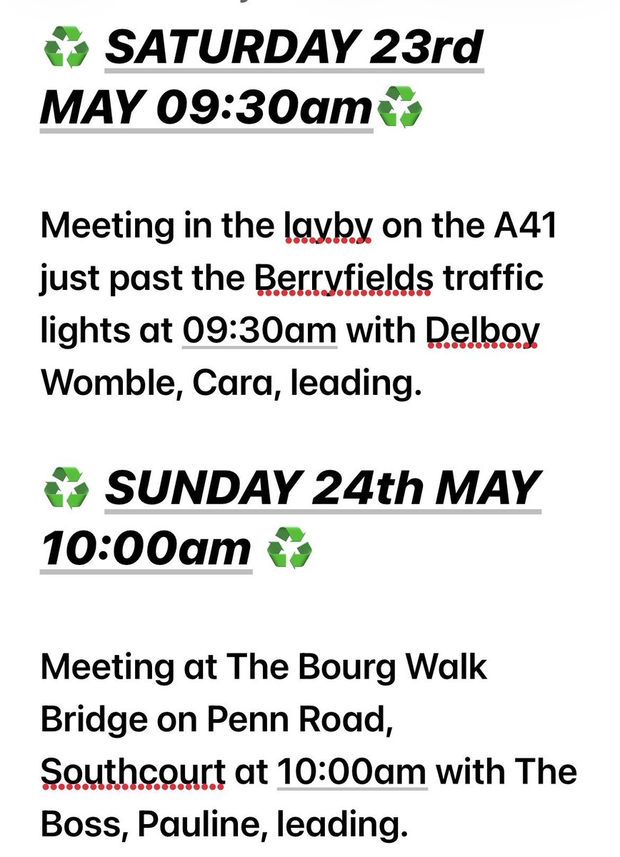 AylesburyWombl1's tweet photo. #volunteer #Aylesbury  #litterpicking #litterheroes #lovewhereyoulive #SaturdayMorning #saturdaymotivation #sundayfunday #sundaymorning 

@KeepBritainTidy @AylesNews @hellofairhive @BucksCouncil  @BucksFlyTipping @TNLComFund @legacyfunerals2 https://t.co/zXq6E14szm