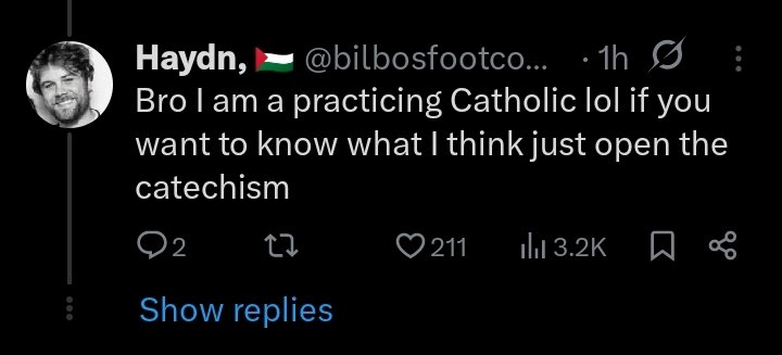 KayloosDad's tweet photo. @HeatedHonky @bilbosfootcomb he's catholic you stupid retard https://t.co/vwXgbOzZOs