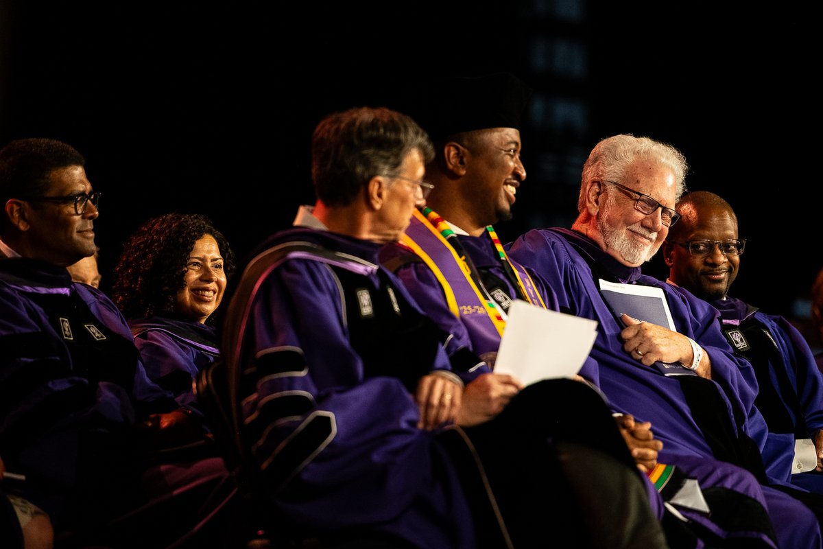 nyulaw's tweet photo. “In this wonderful but bruised country of ours, law is our civil religion. It’s what binds us as a community. It’s what builds bridges across it…if you can say that you’ve used the law well 60 years from now, you will have a good life, and you will have joy as well as happiness.” –John Sexton, Dean and President Emeritus of New York University #NYU2026

Photos by ©Hollenshead & ©Giordano: Courtesy of NYU Photo Bureau