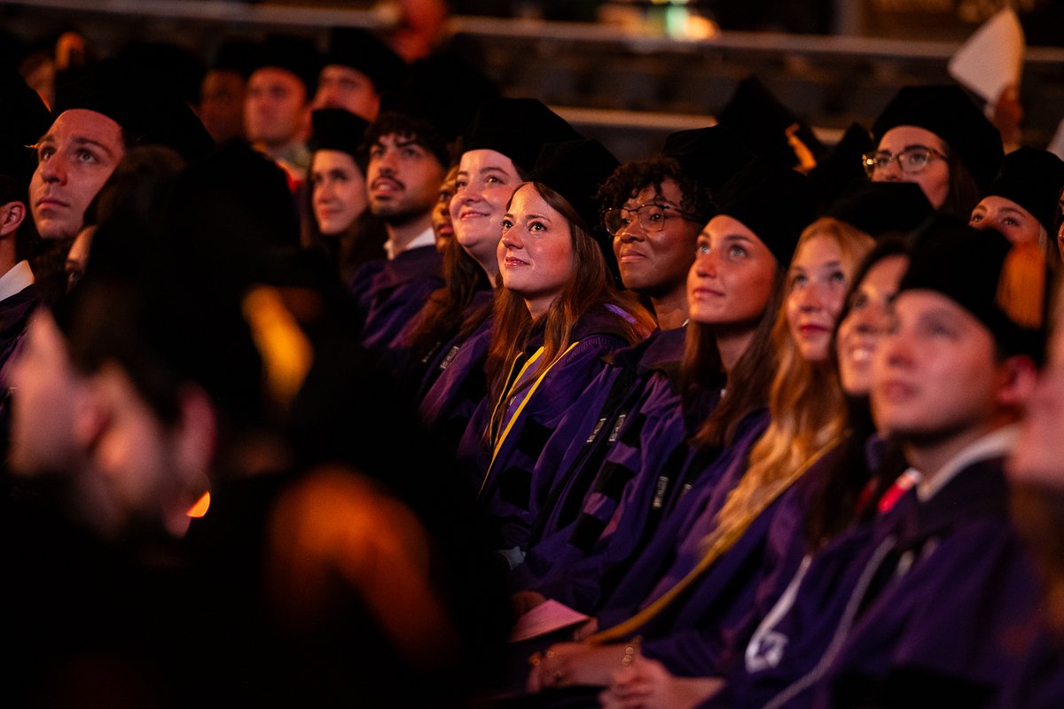 nyulaw's tweet photo. “In this wonderful but bruised country of ours, law is our civil religion. It’s what binds us as a community. It’s what builds bridges across it…if you can say that you’ve used the law well 60 years from now, you will have a good life, and you will have joy as well as happiness.” –John Sexton, Dean and President Emeritus of New York University #NYU2026

Photos by ©Hollenshead & ©Giordano: Courtesy of NYU Photo Bureau