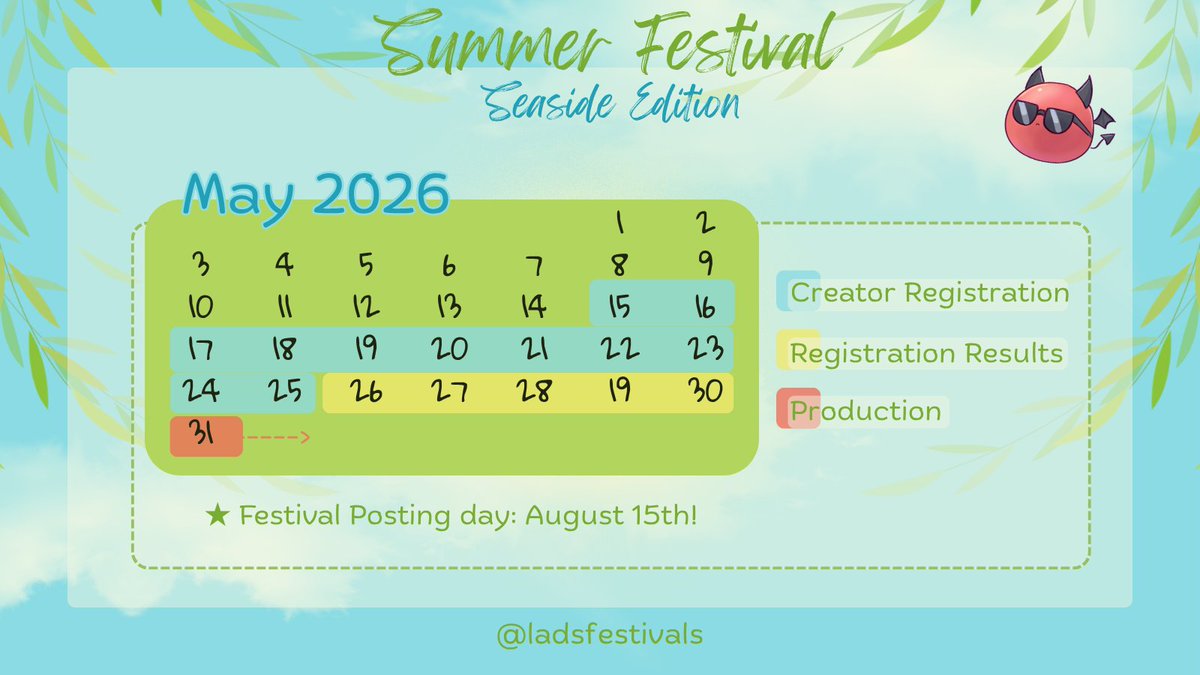 LADS Festivals - Seaside Edition tweet media
